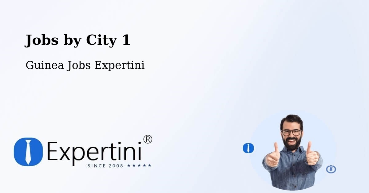 City Jobs in Guinea - Expertini