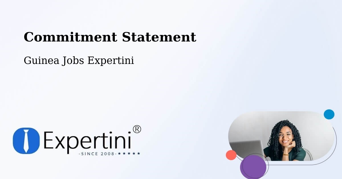 Corporate Commitment – Lélouma - Guinea Jobs Expertini