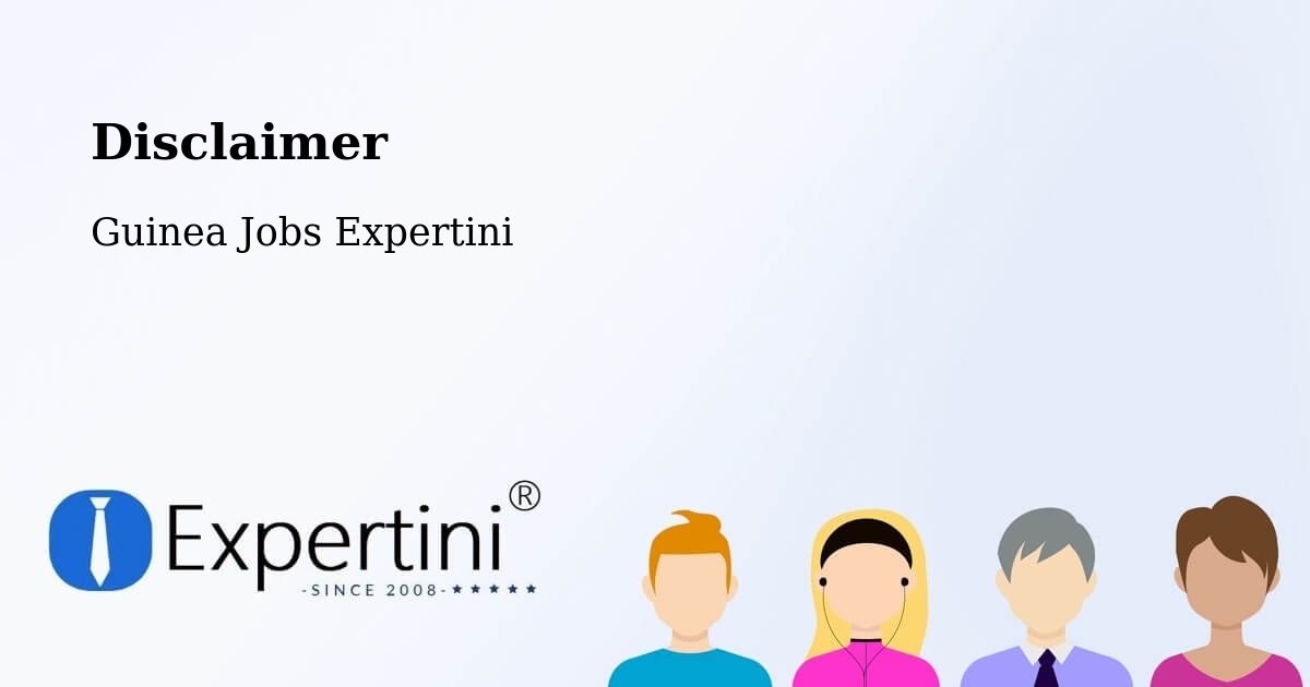 Disclaimer – Lélouma - Guinea Jobs Expertini
