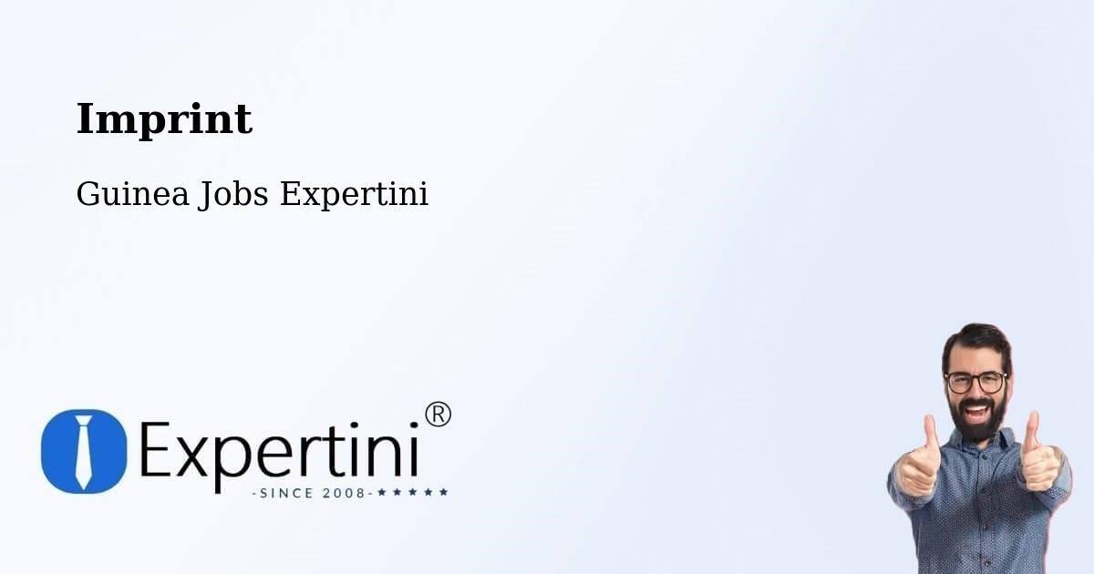 Imprint – Lélouma - Guinea Jobs Expertini